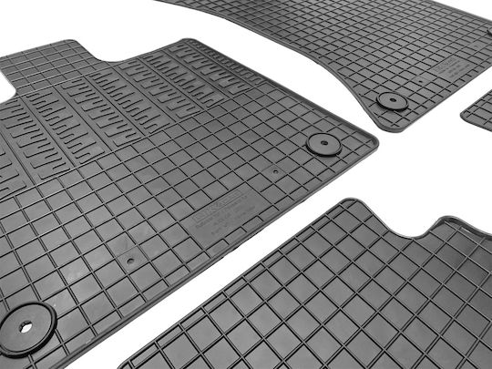 Cik Set of Front and Rear Mats 4pcs for Audi Q5 2017+ Black