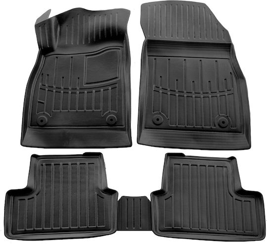 Umbrella Set Covorașe Față și Spate 4buc din Furtun pentru Chevrolet Cruze 2008-2016 Negre