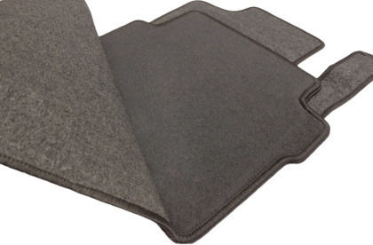 Petex Set of Front and Rear Mats 4pcs for Smart ForFour 2004-2006 Black