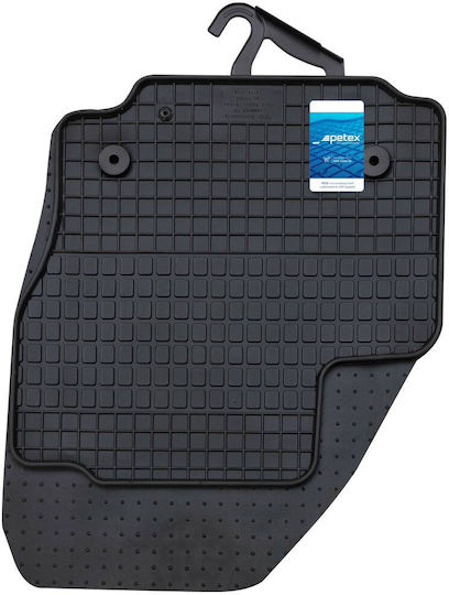 Petex Set of Front and Rear Mats 4pcs for Ford Galaxy 2006 Black