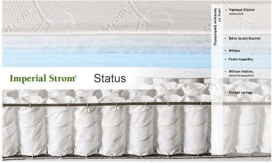Imperial Strom Status Куинсайз Анатомичен Матрак 160x200x24см
