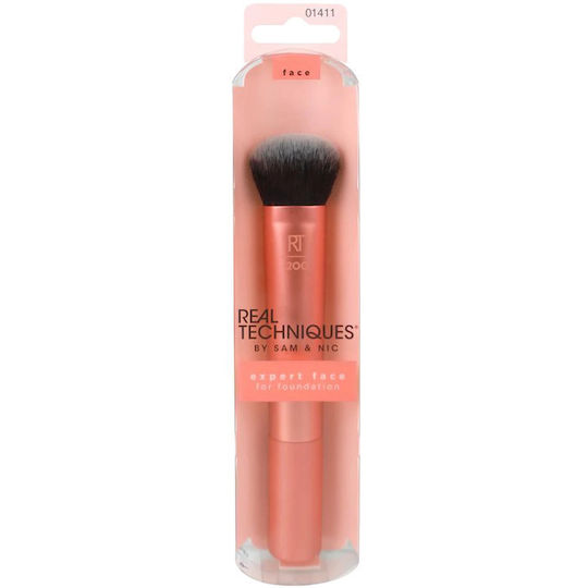 Real Techniques Makeup Brush for Foundation made of Synthetic Hair Expert Face
