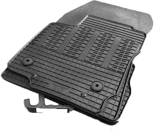 Cik Set of Front and Rear Mats 4pcs Tray Type for Ford B-Max 2012-2014 Black