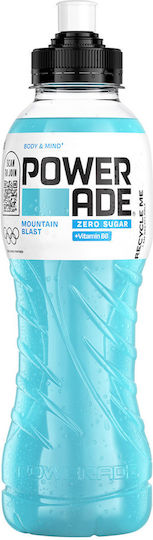 Powerade Energy Drink Χωρίς Ανθρακικό & Ζάχαρη 500ml