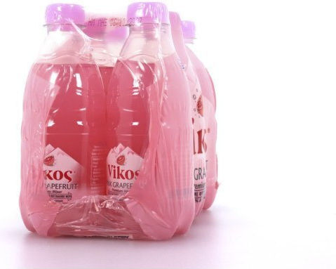 Βίκος Αναψυκτικό Pink Grapefruit με Ανθρακικό σε Μπουκάλι 6x330ml