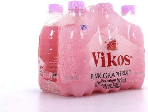 Βίκος Αναψυκτικό Pink Grapefruit με Ανθρακικό σε Μπουκάλι 6x330ml