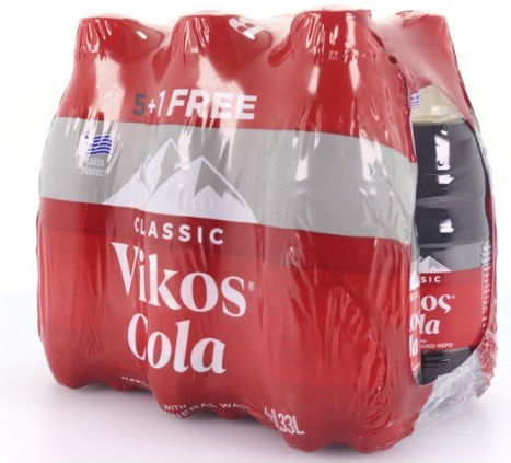Βίκος Cola με Ανθρακικό σε Μπουκάλι 6x330ml