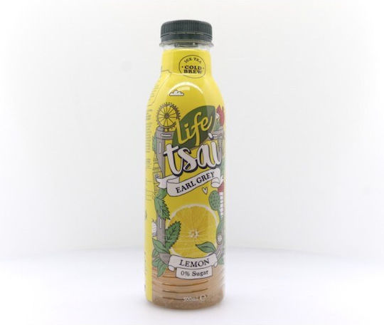 Life Earl Grey Ice Tea Λεμόνι Χωρίς Ανθρακικό & Ζάχαρη 500ml