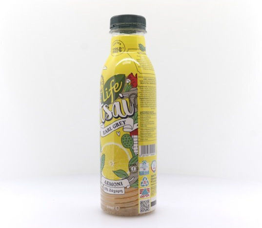 Life Earl Grey Ice Tea Λεμόνι Χωρίς Ανθρακικό & Ζάχαρη 500ml