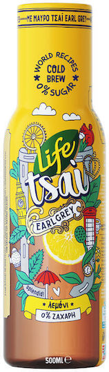 Life Earl Grey Ice Tea Λεμόνι Χωρίς Ανθρακικό & Ζάχαρη 500ml