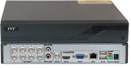 TVT TD-2108NS-HC-H Καταγραφικό DVR 8 Καναλιών