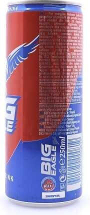 Big Eagle Energy Drink Red with Carbonation in Box 250ml