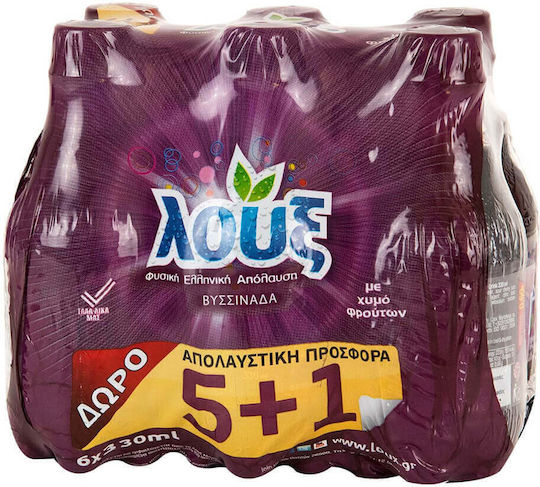 Λούξ Βυσσινάδα με Ανθρακικό σε Μπουκάλι 6x330ml