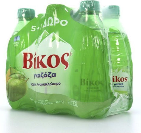 Βίκος Γκαζόζα με Ανθρακικό σε Μπουκάλι 6x330ml