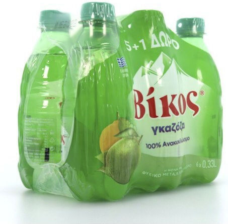 Βίκος Γκαζόζα με Ανθρακικό σε Μπουκάλι 6x330ml