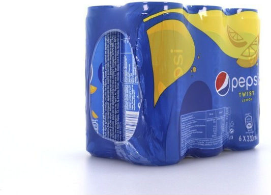 Pepsi Twist Cola με Ανθρακικό σε Κουτί 6x330ml