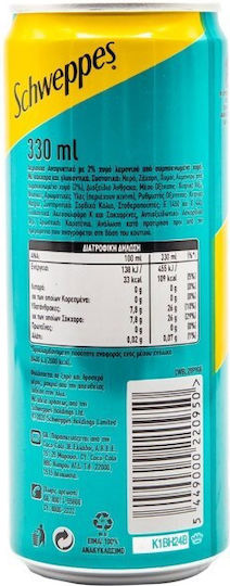 Schweppes Bitter Lemon Băutură răcoritoare cu carbonatare în Cutie 6x330ml