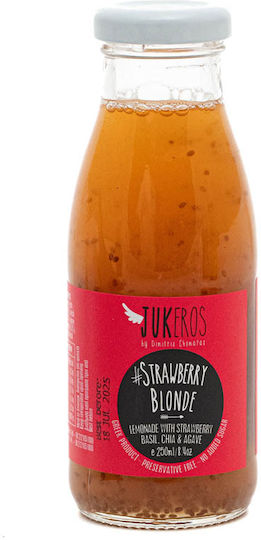 Jukeros Strawberry Blonde Лимонада Без Газировка & Захар в Бутилка 260мл