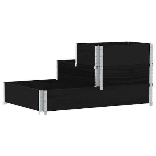 vidaXL Garden Fencing Material 1pcs Black