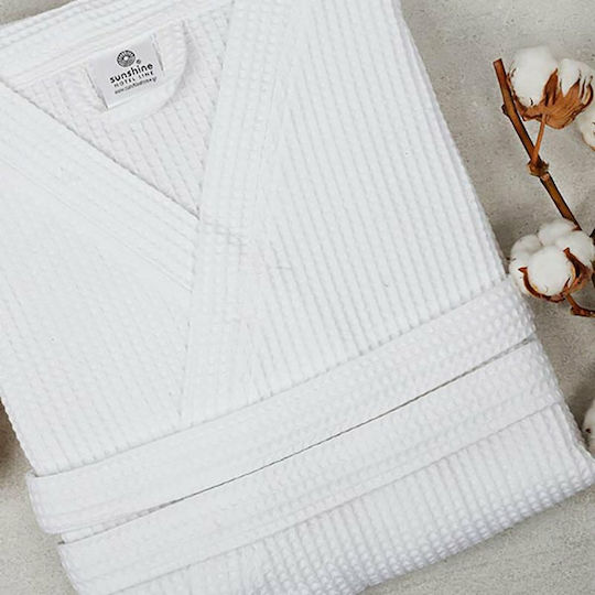 Sunshine Hotel Bathrobe with Collar