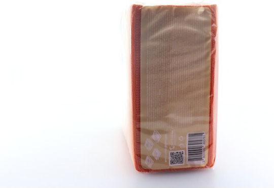 Zebra Χαρτοπετσέτα Πορτοκαλί 33x33εκ. 35τμχ