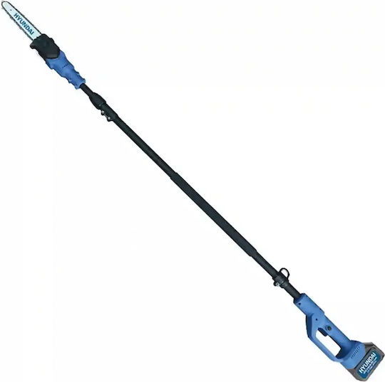 Hyundai HPCS 21950VB Pro Telescopic Battery Pole Saw 1x5Ah Total Length 300cm and Blade 20cm