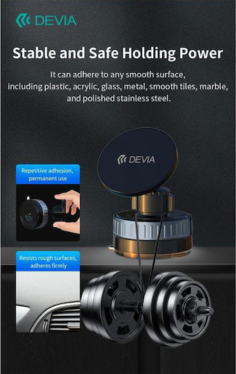 Devia Car Mobile Mount with Magnet Black