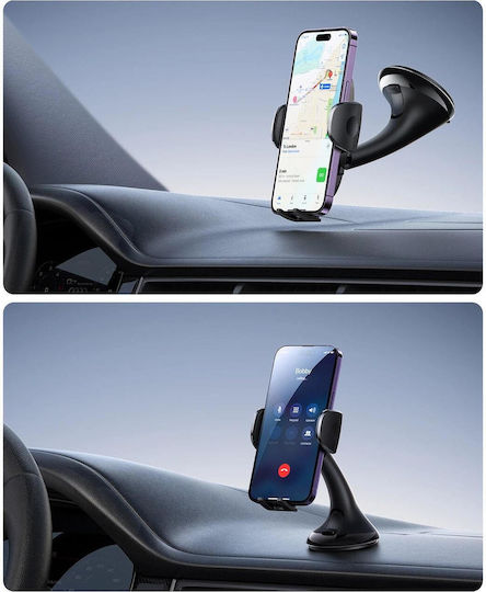 Joyroom JR-ZS259 Car Mobile Mount 4.7" - 6.7" with Adjustable Hooks Black