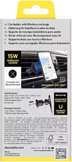 SBS Auto Handyhalterung mit Magnet MagSafe Schwarz