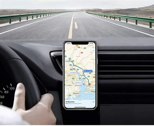 Suport Telefon Auto Idealstore Inel Magnetic Ajustare Unghi Rotire 360 Grade Suport Flexibil Stabil Ușor de Instalare Design Modern Elegant Oțel Inoxidabil Negru