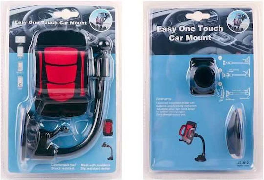 Car Mobile Mount with Adjustable Hooks Black