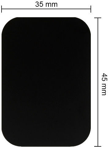 Sticker for Magnetic Holder Car Mobile Mount with Magnet Black