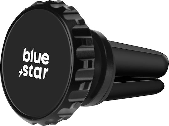 Blue Star Βάση Κινητού Αυτοκινήτου με Μαγνήτη Μαύρη