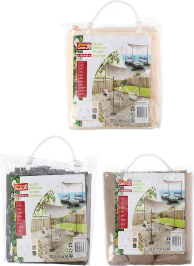ArteLibre Mesh / Shade Fabric Beige 3.6x3.6m ArteLibre Mesh / Shade Fabric Beige 3.6x3.6m