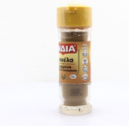Ινδία Κανέλλα Τριμμένη 35gr