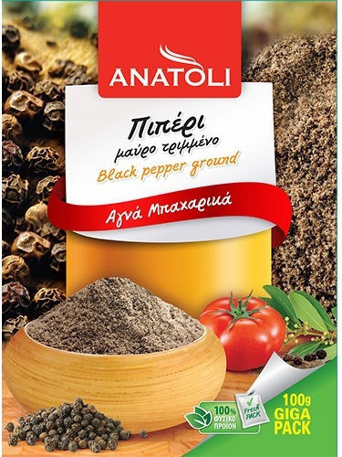 Anatoli Pepper Черен смлян в плик 100гр