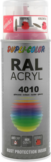 Motip Dupli Spray Paint Acrylic with Shiny Effect RAL 4010 400ml