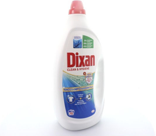 Dixan Gel Glean Перилен препарат за дрехи 3.15lt (70 Мерителни чаши)