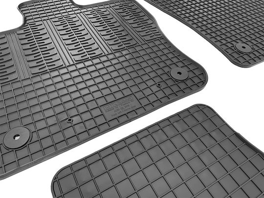 Cik Set of Front and Rear Mats 4pcs for Audi Q2 2017+ Black