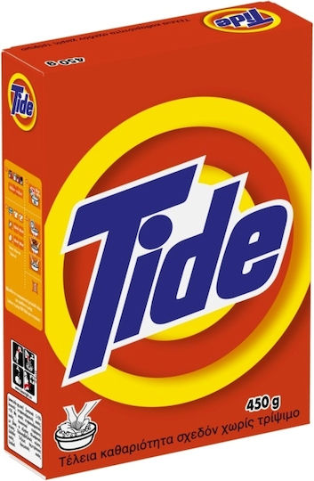 Tide Απορρυπαντικό Ρούχων σε Σκόνη για Πλύσιμο στο Χέρι 0.45kg (3 Μεζούρες)