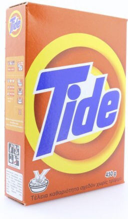 Tide Απορρυπαντικό Ρούχων σε Σκόνη για Πλύσιμο στο Χέρι 0.45kg (3 Μεζούρες)
