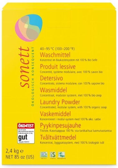 Sonett Detergent Powder for Whites & Coloreds Clothes 2.4kg