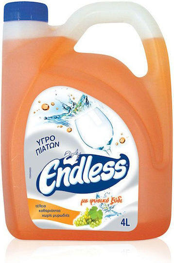 Endless Επαγγελματικό Υγρό Πιάτων με Άρωμα Ξύδι 4lt