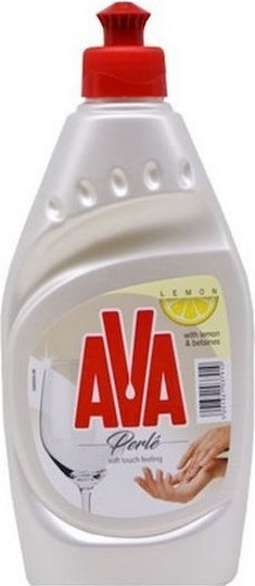 AVA Perle Течно за Миене на Съдове с Аромат Лимон 1x900мл