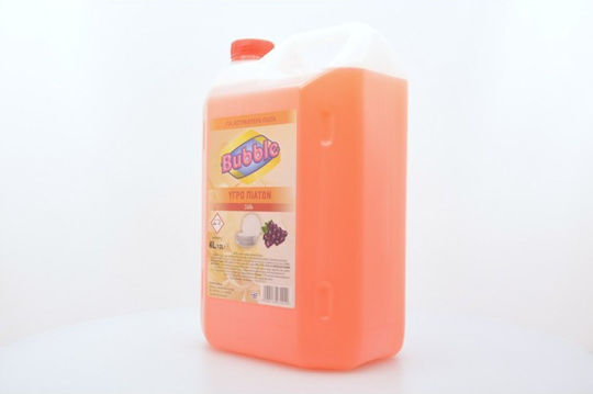 Bubble Επαγγελματικό Υγρό Πιάτων με Άρωμα Ξύδι 4lt
