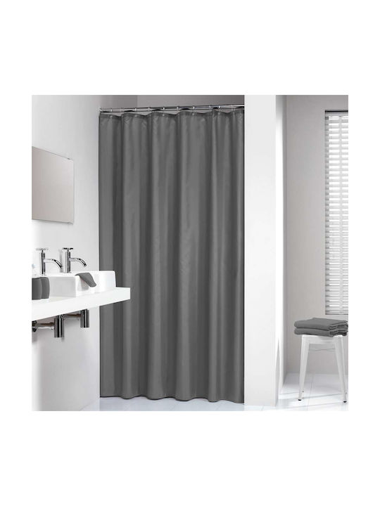 Sealskin Madeira Shower Curtain Fabric 180x200cm Gray 238501314