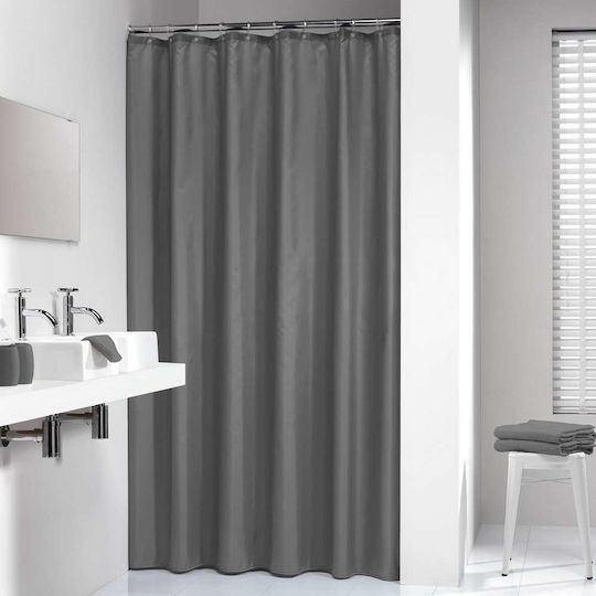 Sealskin Madeira Κουρτίνα Μπάνιου Υφασμάτινη 180x200 cm Γκρι