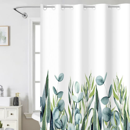 Nima Breezy Perdea de Baie Țesătură 180x200cm Breezy