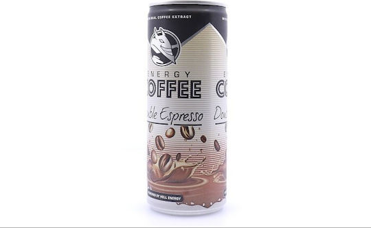 Hell Coffee Energy Drink Double Espresso Χωρίς Ανθρακικό σε Κουτί 250ml