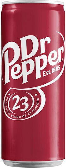 Dr. Pepper Cola με Ανθρακικό σε Κουτί 330ml